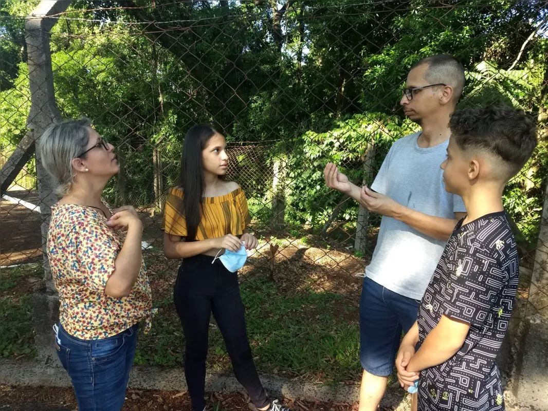 Jucimara, Glória, Vandro e Victor da Rocha: produção que chama a atenção para o problema ganhou destaque mundial 