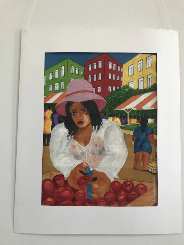 "Morena da Feira", de Agenor Evangelista 