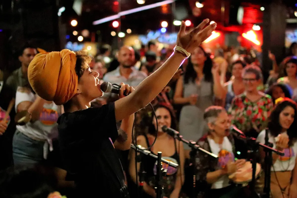 Roda de samba só de mulheres, programada para este sábado (11), é uma homenagem à cantora Alcione