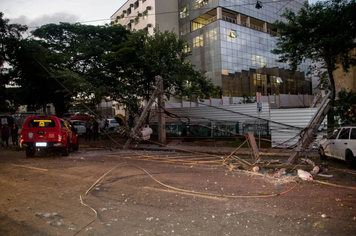 Imagem ilustrativa da imagem Obra do Fórum Criminal de Londrina tem princípio de incêndio