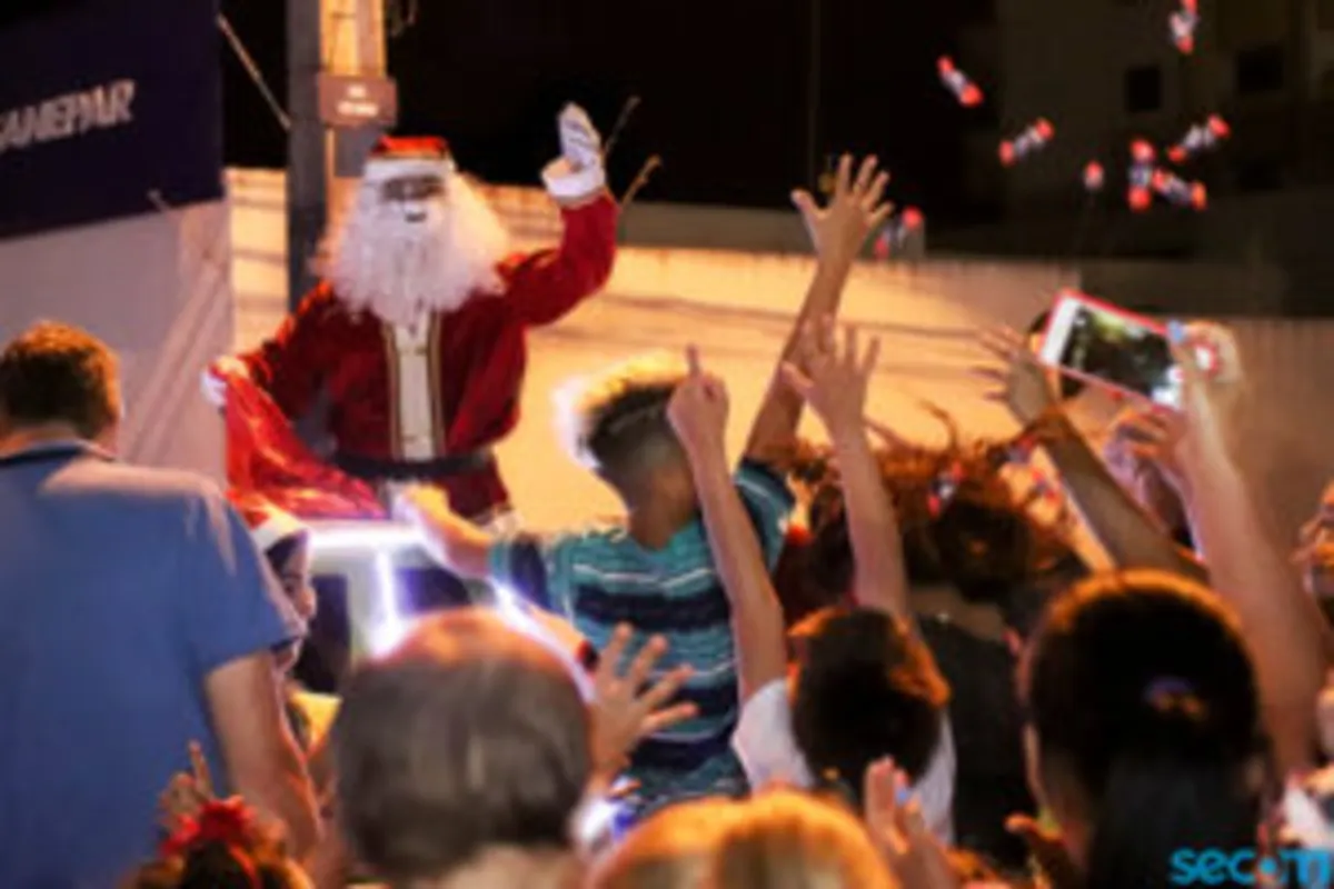 Imagem ilustrativa da imagem Papai Noel chega em Cambé nesta sexta-feira