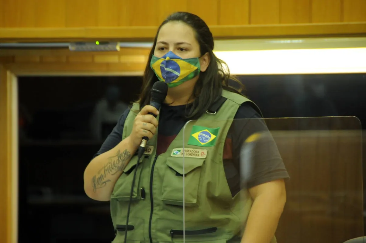 A vereadora Jessicão (PP)