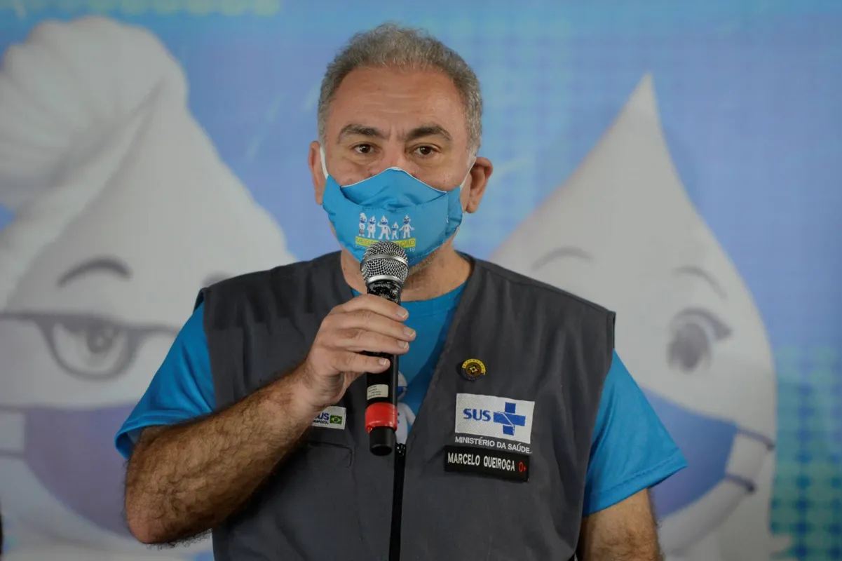 O ministro da Saúde, Marcelo Queiroga 