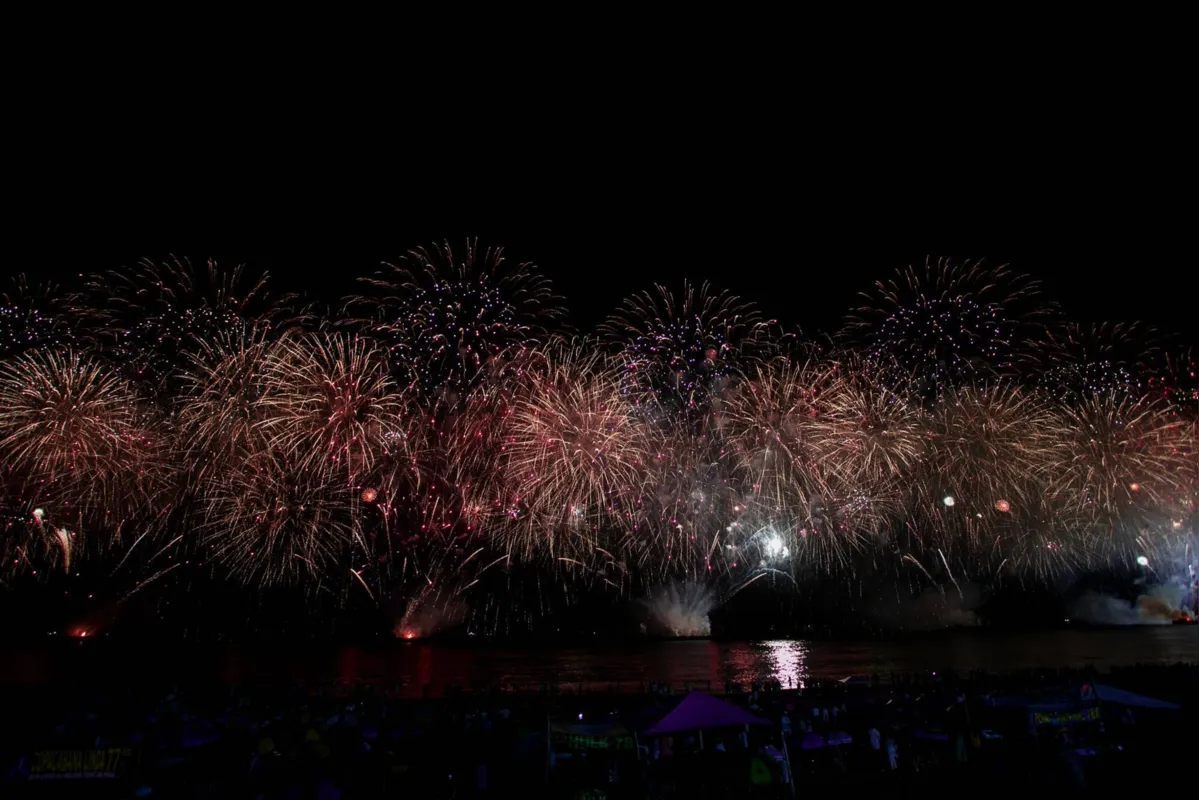 Imagem ilustrativa da imagem Quatro pessoas são esfaqueadas no Réveillon de Copacabana, no Rio
