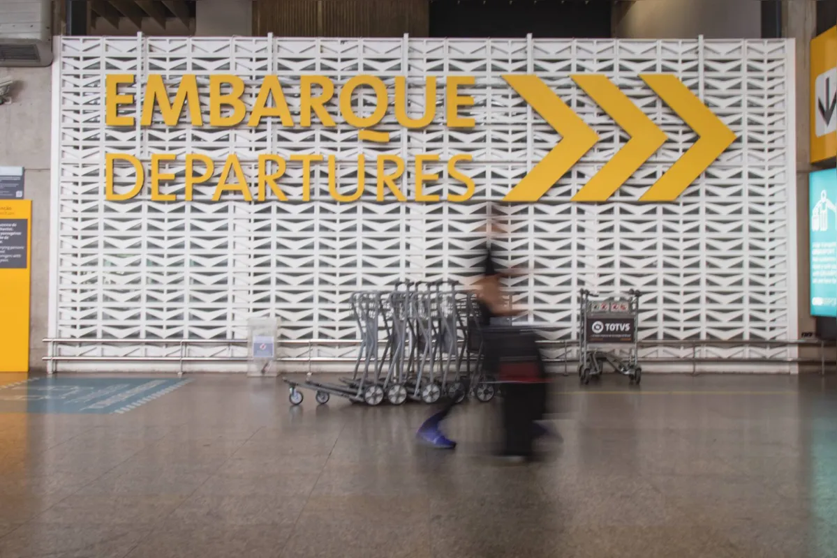 O desembarque do passageiro ocorreu no Aeroporto de Guarulhos
