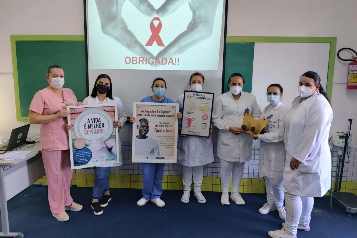 Com orientação e testes rápidos, Saúde realiza ações de conscientização contra a Aids.