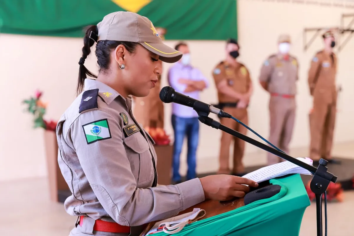 Tenente Luana:  “Ainda somos poucas nesse tipo de função, ainda é diferente, acaba sendo notícia e chamamos a atenção”