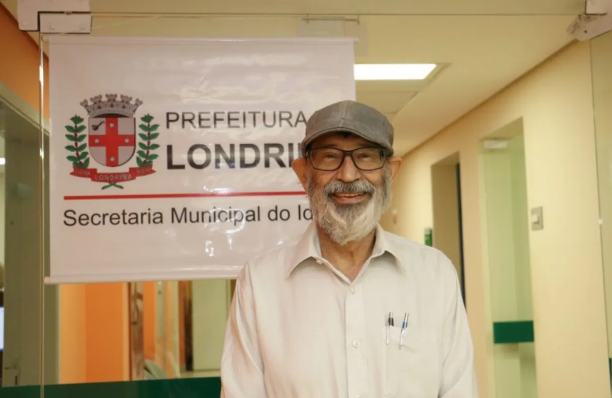 Dácio Villar, presidente do Conselho Municipal dos Direitos do Idoso de Londrina