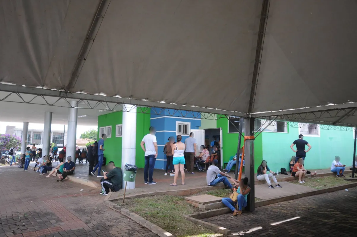 Segundo o Secretário Municipal de Saúde, Felippe Machado, em dois dias a UPA do Sabará gerou 1.659 fichas de atendimento