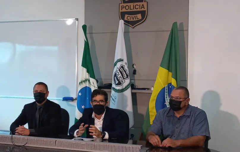 Polícia Civil e Secretaria de Defesa Social apresentaram dados da investigação em entrevista coletiva