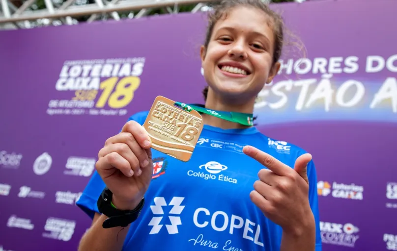 Gabriela Tardivo vai disputar os 1500 metros e 3000 metros com obstáculos