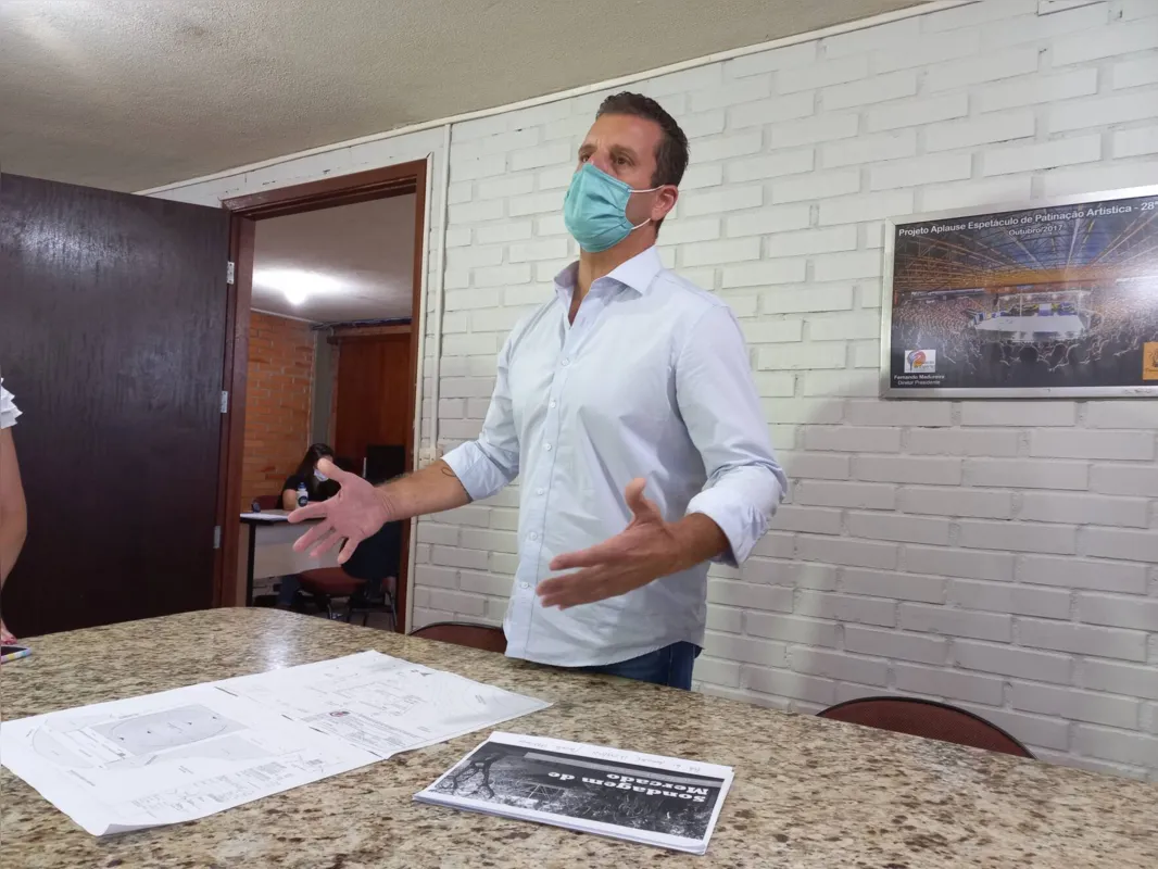 Presidente da FEL diz que planejamento é finalizar projeto junto com revitalização do ginásio