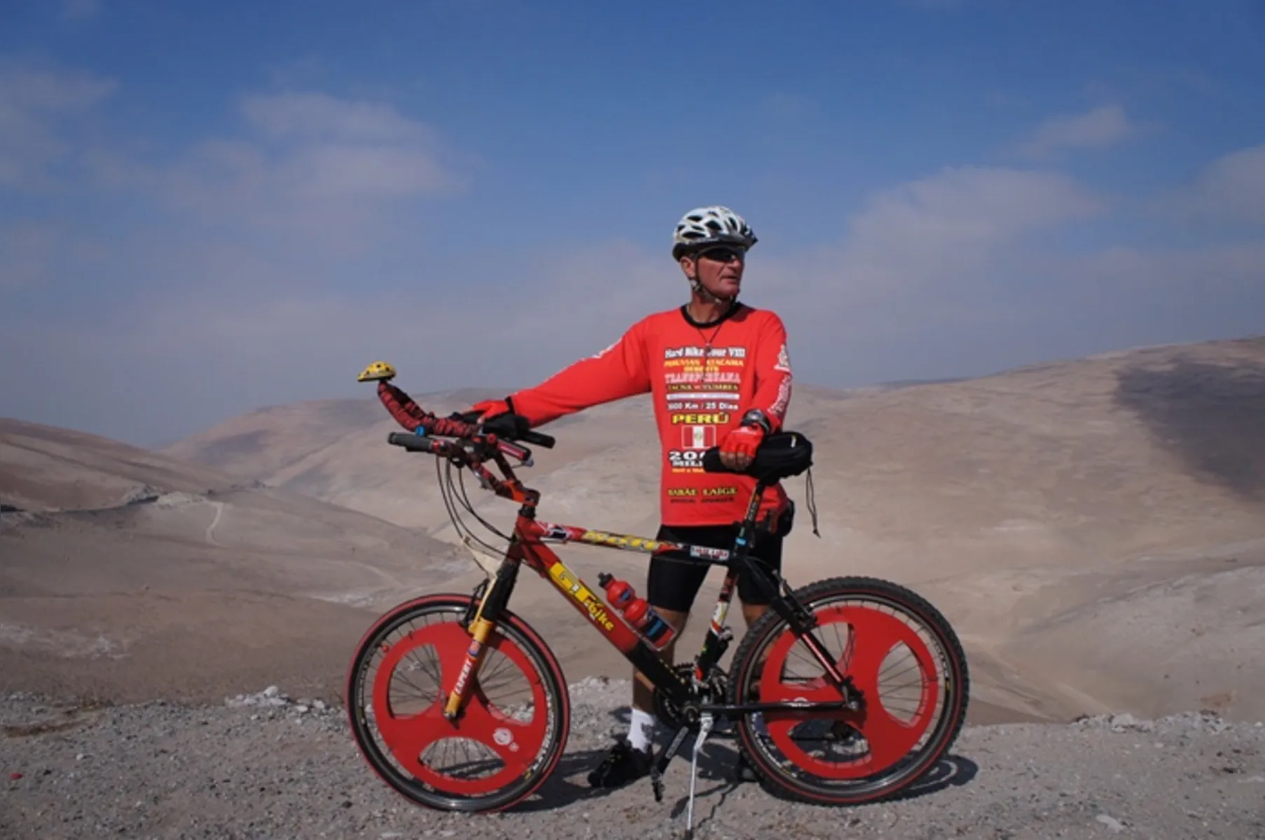Ricardo en el desierto de Atacama