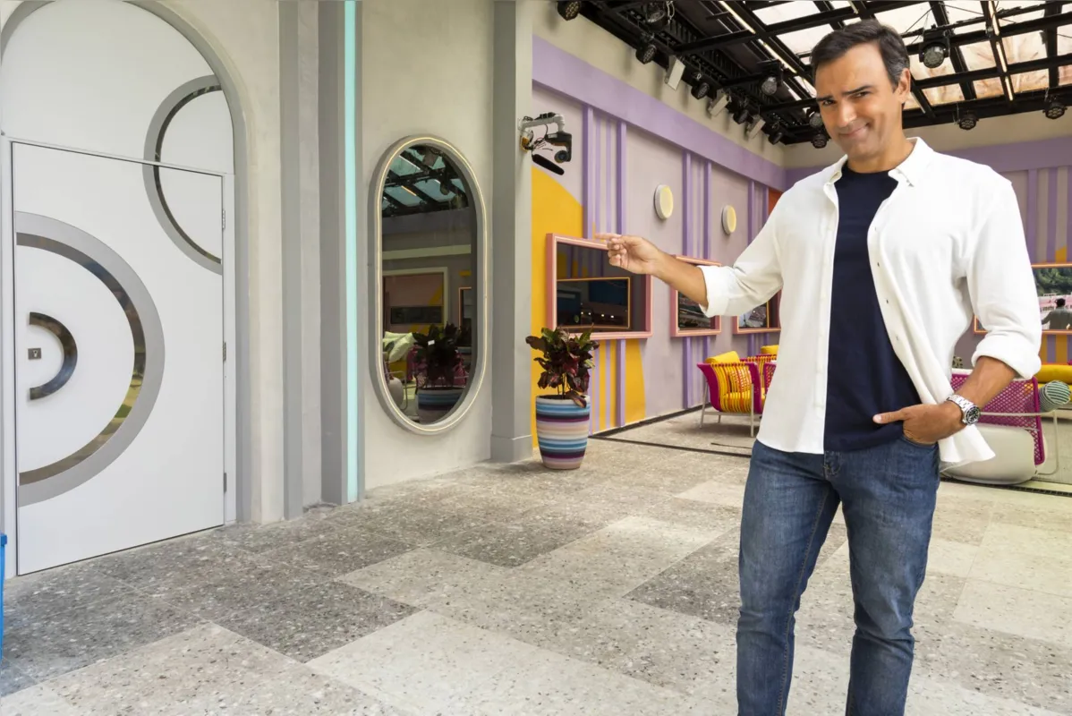 A expectativa é que Tadeu Schmidt apresente o novo brother à casa na próxima sexta (11)
