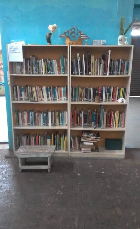 Biblioteca Scarllet O´Hara", no Canto do Marl: livros à disposição da comunidade abrem possibilidades