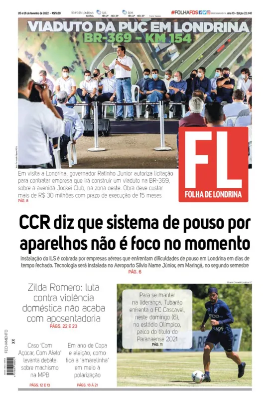 Imagem ilustrativa da imagem Capa 05/02/2022