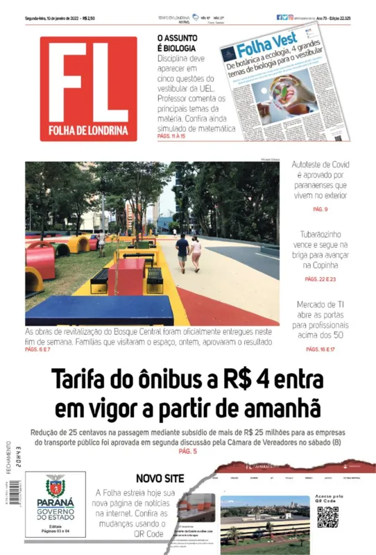 Imagem ilustrativa da imagem Capa 10/01/2022