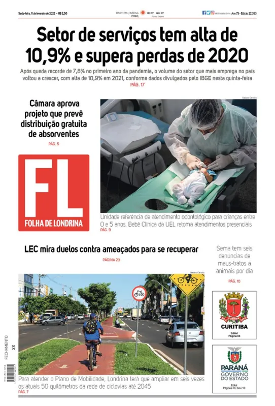 Imagem ilustrativa da imagem Capa 11/02/2022