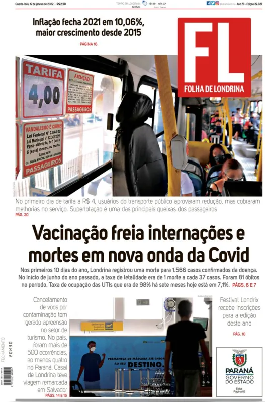 Imagem ilustrativa da imagem Capa 12/01/2022