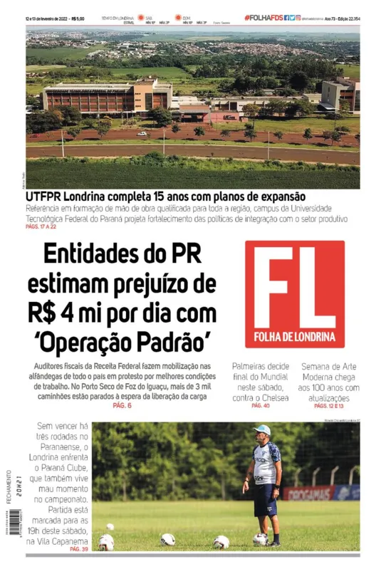 Imagem ilustrativa da imagem Capa 12/02/2022