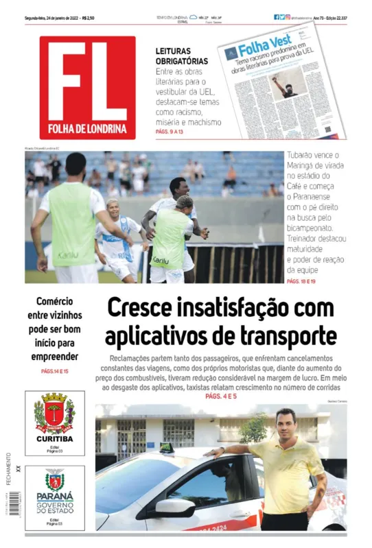 Imagem ilustrativa da imagem Capa 24/01/2022