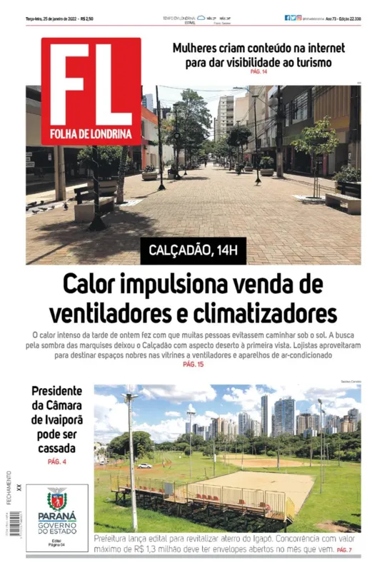 Imagem ilustrativa da imagem Capa 25/01/2022