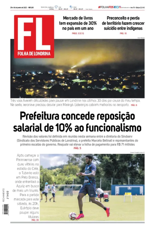 Imagem ilustrativa da imagem Capa 29/01/2022