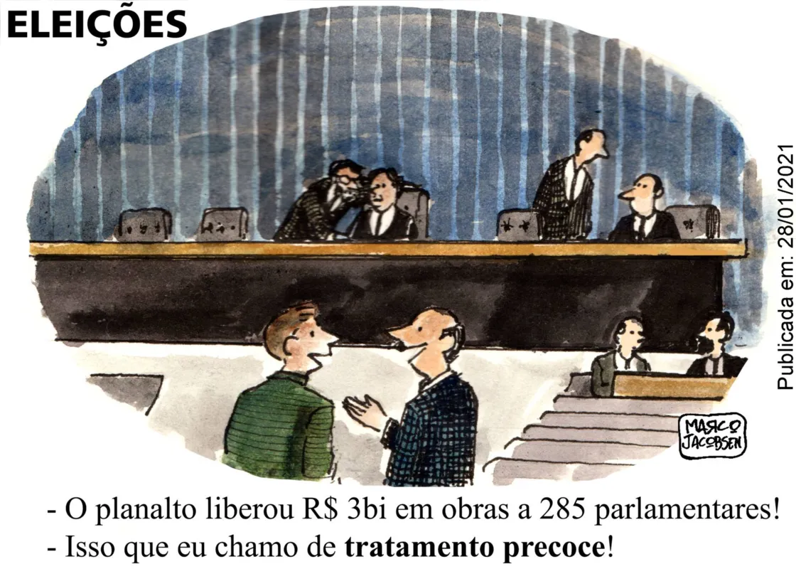 Imagem ilustrativa da imagem Charge 02/02/2022