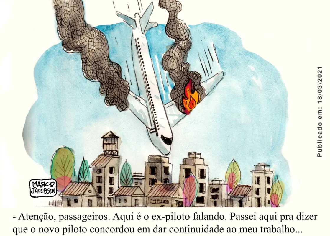Imagem ilustrativa da imagem Charge 07/02/2022
