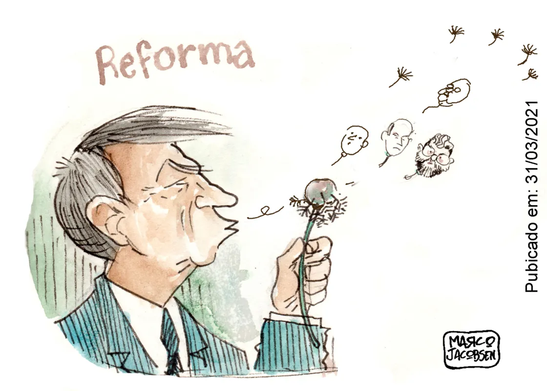 Imagem ilustrativa da imagem Charge 11/02/2022