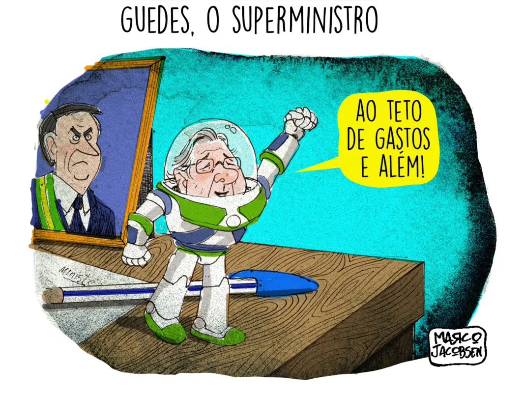 Imagem ilustrativa da imagem Charge 14/01/2022