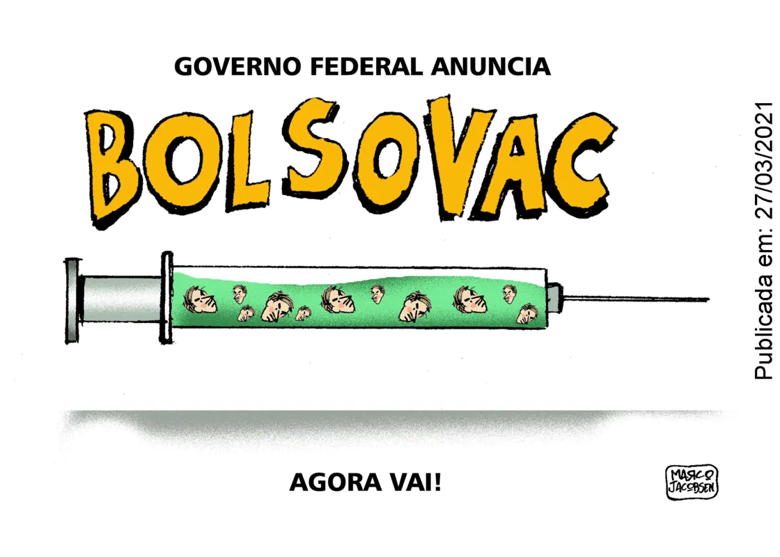 Imagem ilustrativa da imagem Charge 14/02/2022