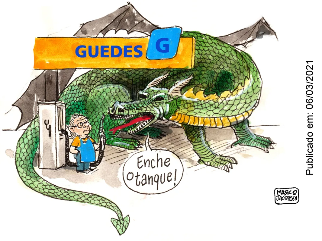 Imagem ilustrativa da imagem Charge 16/02/2022