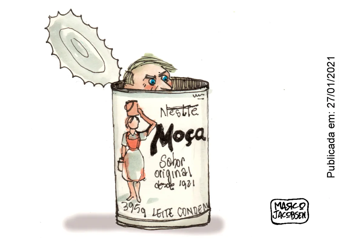 Imagem ilustrativa da imagem Charge 18/02/2022