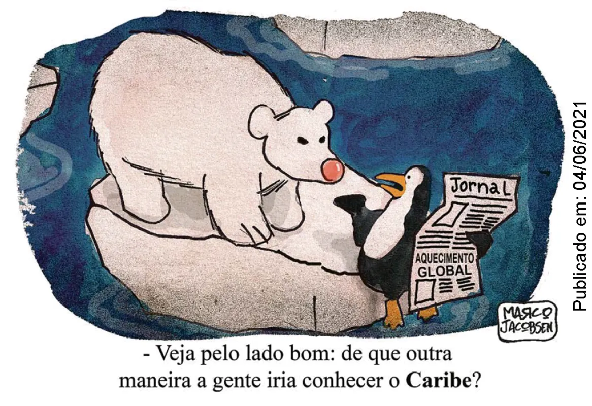 Imagem ilustrativa da imagem Charge 21/02/2022