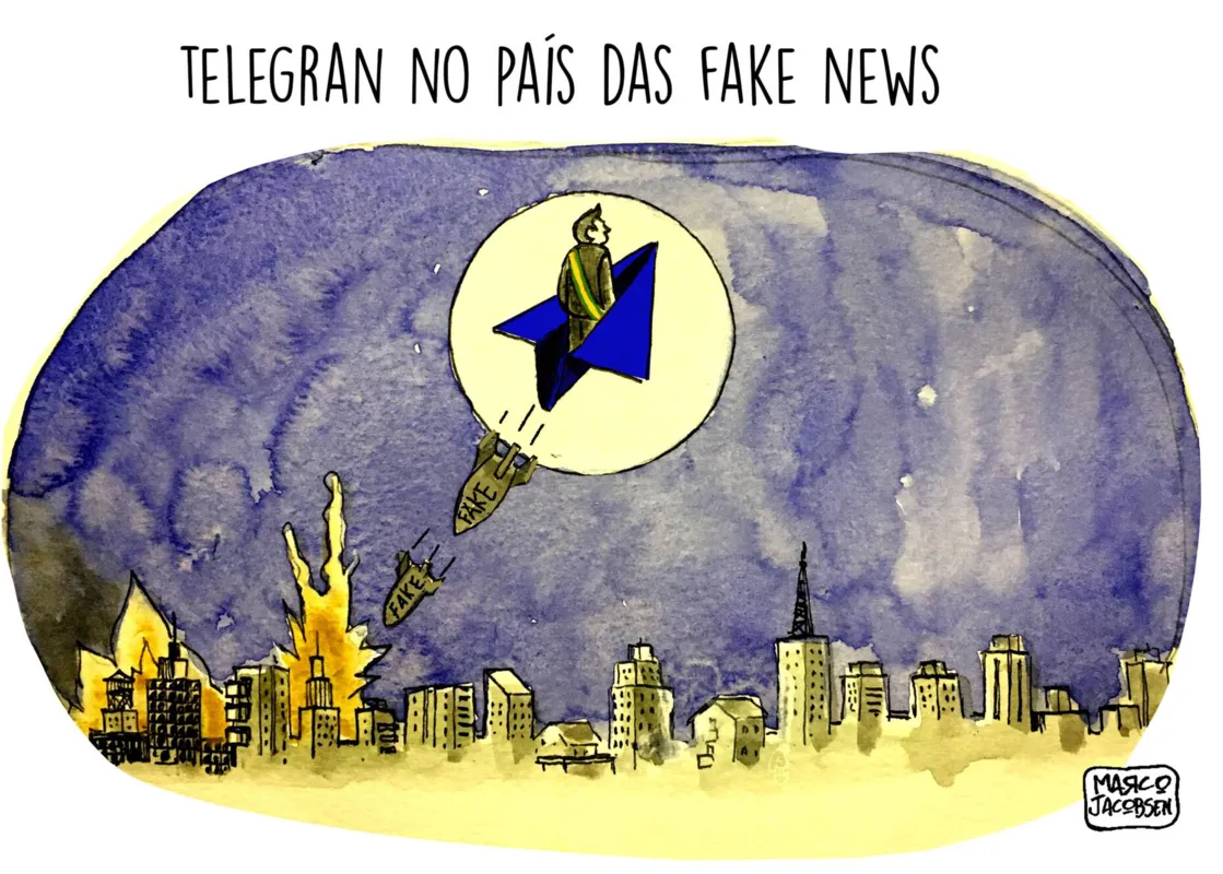 Imagem ilustrativa da imagem Charge 28/01/2022
