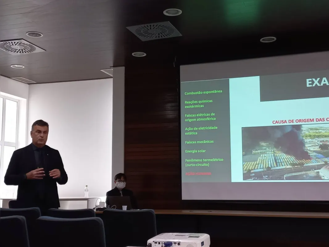 Resultado da perícia foi apresentado à imprensa pelo chefe do Instituto de Criminalística de Londrina