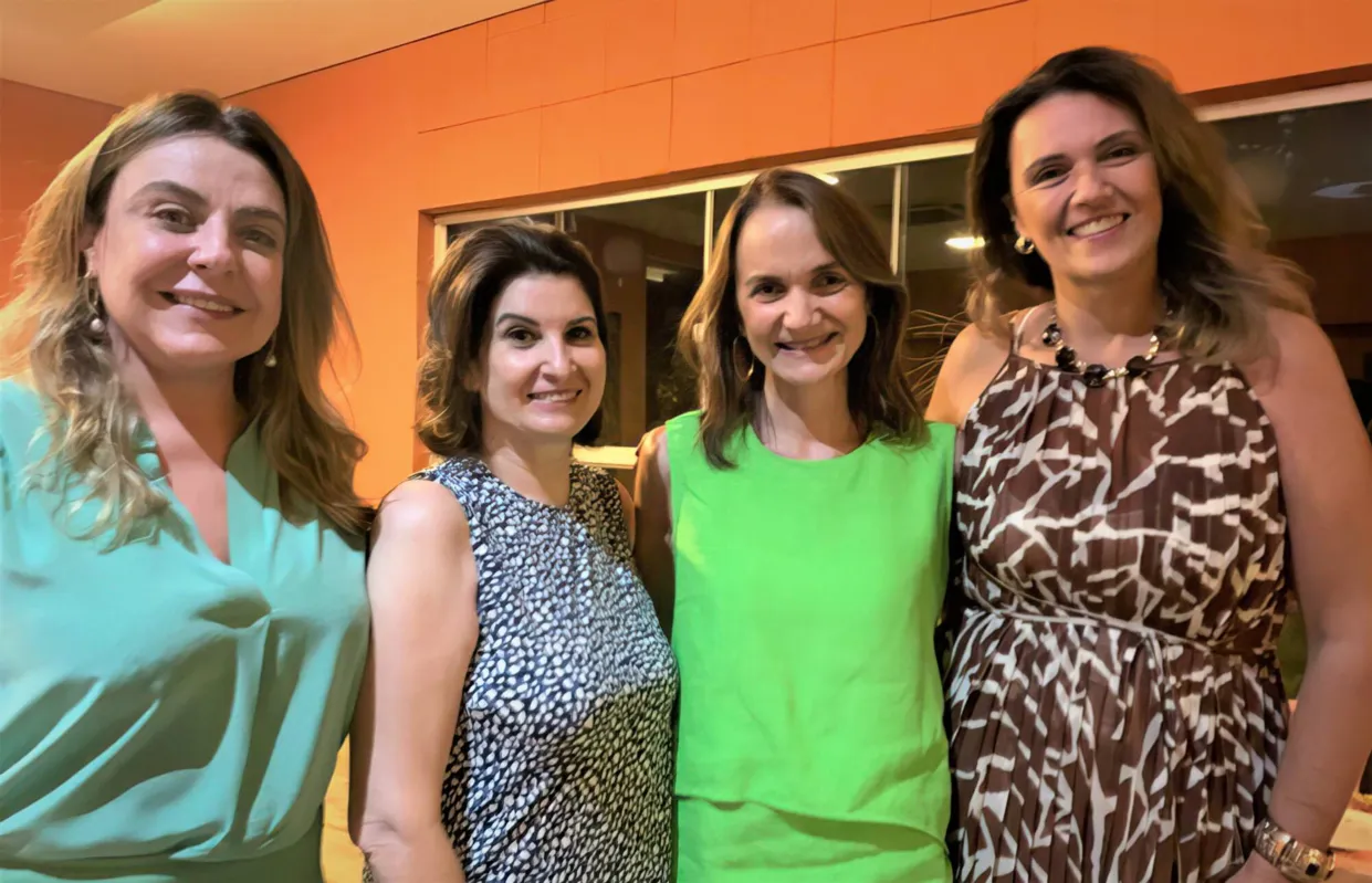 Ana Rosa Lunardelli, Fátima Riceto, Liliana Accorsi e Angelika Favoretto Pellisson 

