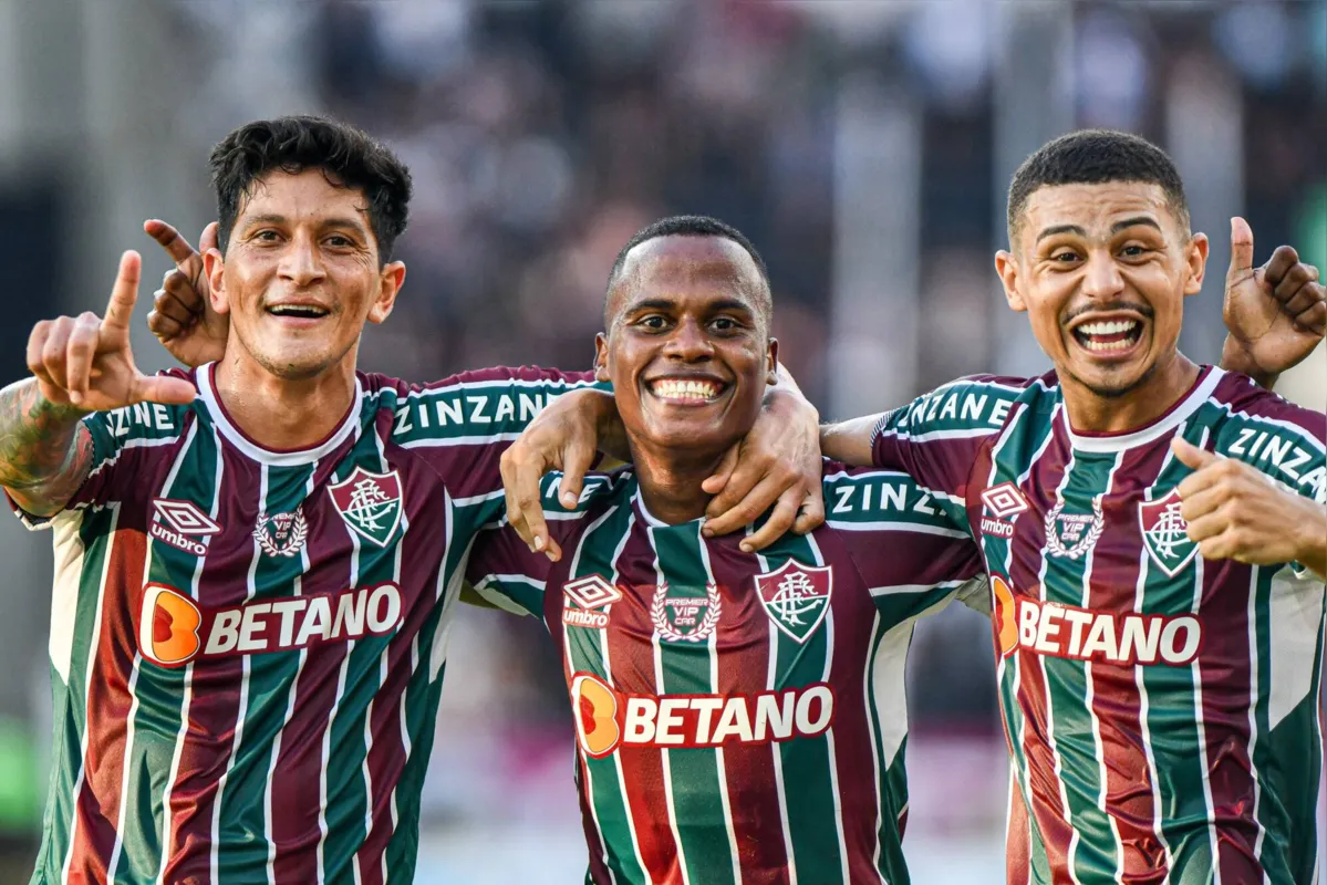 RIO DE JANEIRO, RJ, 06.02.2022: FLAMENGO-FLUMINENSE - Gol de Arias, do Fluminense  - Partida entre Flamengo e Fluminense, vÃ¡lida pela quarta rodada do Campeonato Carioca, no estÃ¡dio Nilton Santos, no Rio de Janeiro, neste domingo. (Foto: Alexandre Neto/Photo Press/Folhapress)