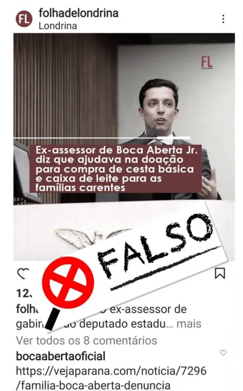 Imagem falsa