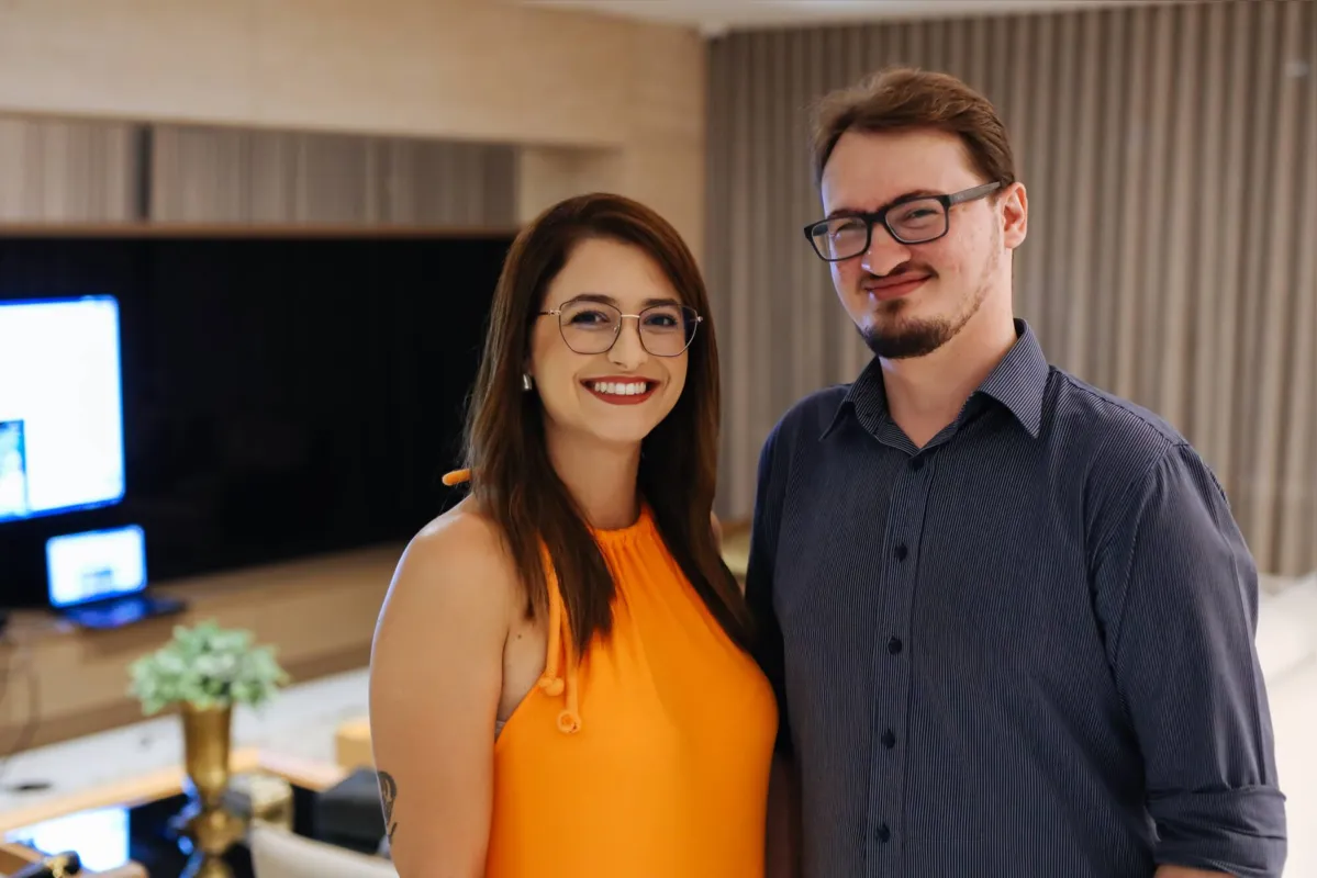 Yasmin Janene e Jorge Neto