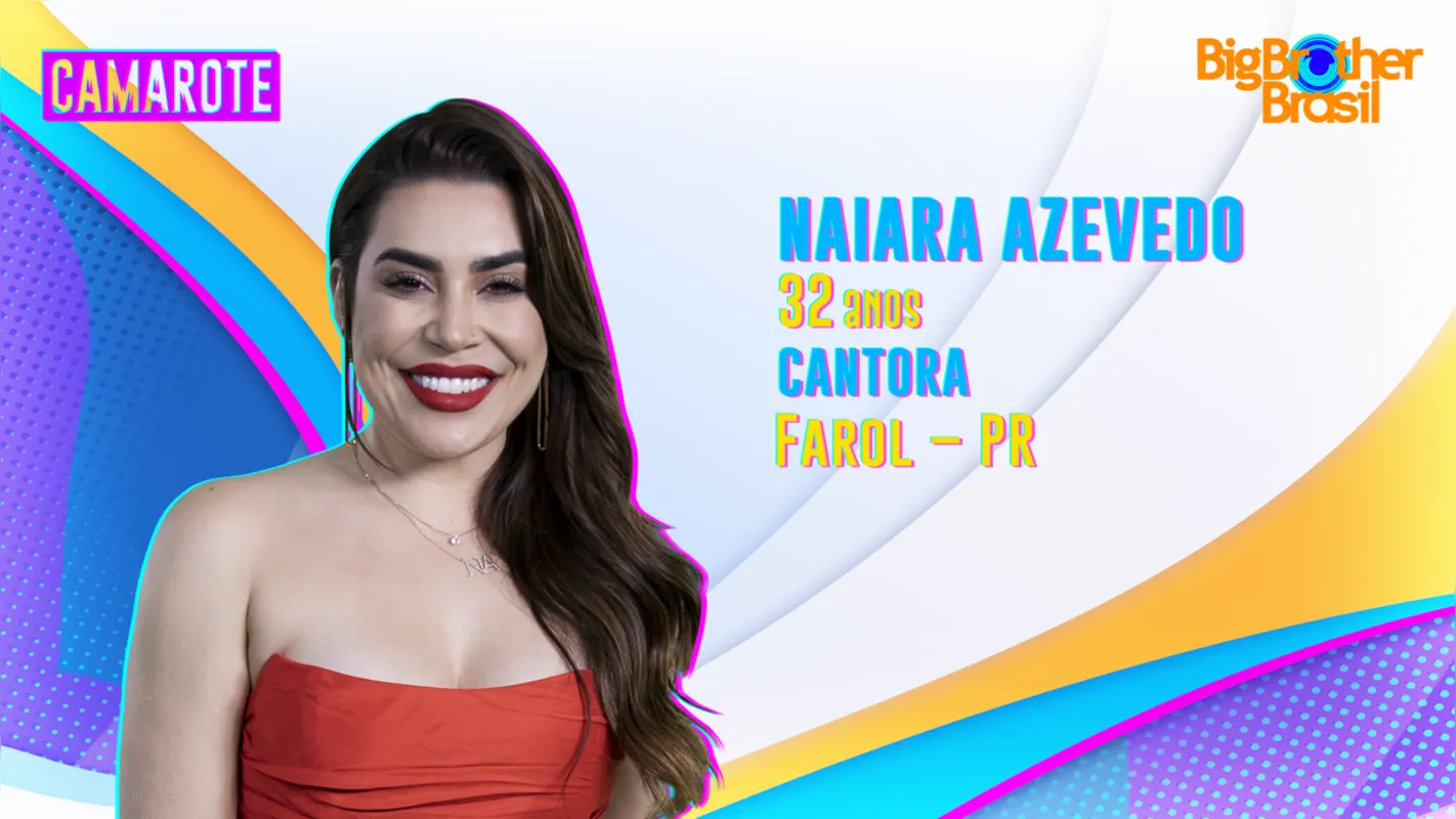 A cantora sertaneja do PR Naiara Azevedo teve a menor votação: 15,8%