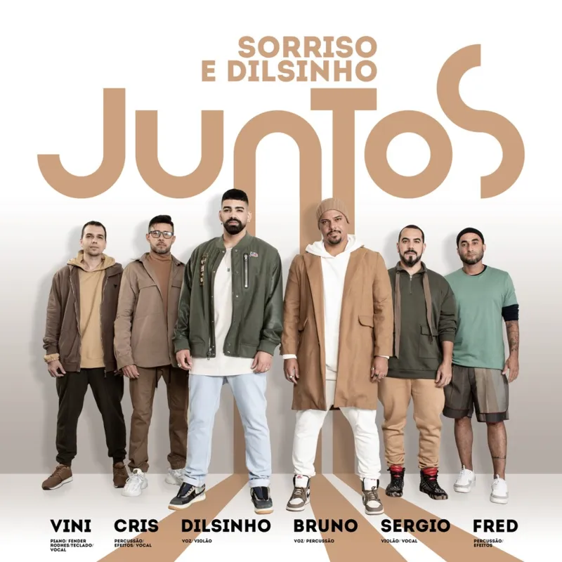 O álbum "Juntos", com Sorriso Maroto e Dilsinho, traz o registro de 13 canções inéditas