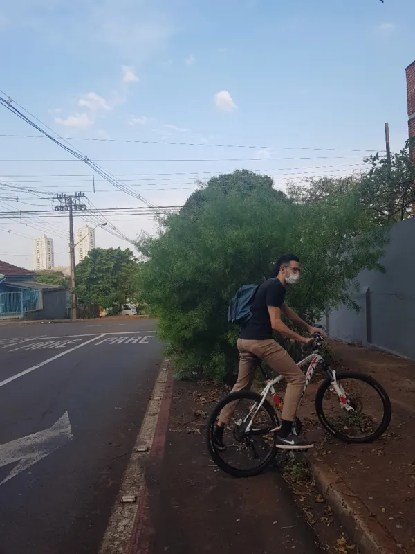 Matheus Oliveira Martins da Silva:  . “Londrina é uma cidade ciclável desde que haja uma conversão entre recomendações técnicas e vontade política"