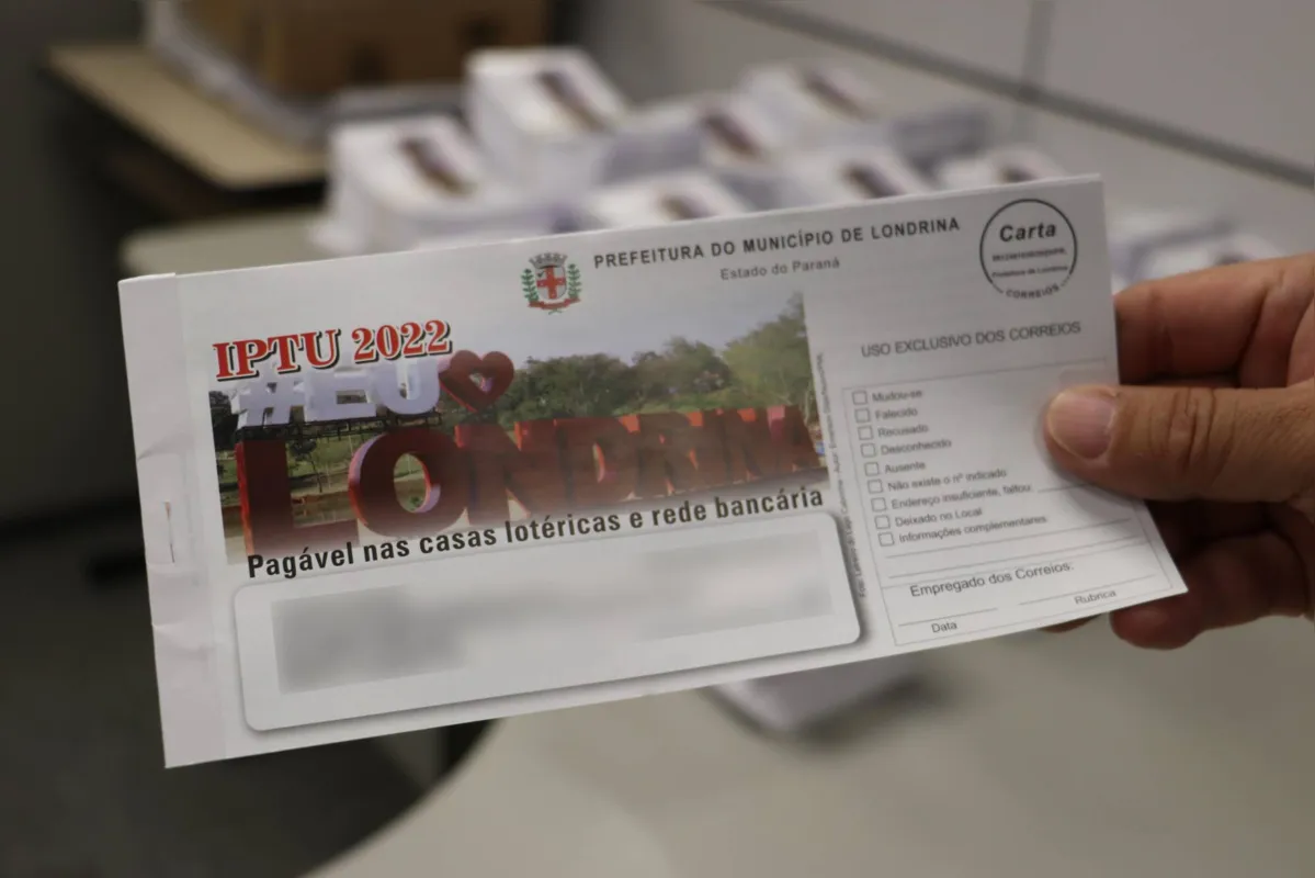 Imagem ilustrativa da imagem Prazo para pagamento do 1º lote do IPTU termina na sexta