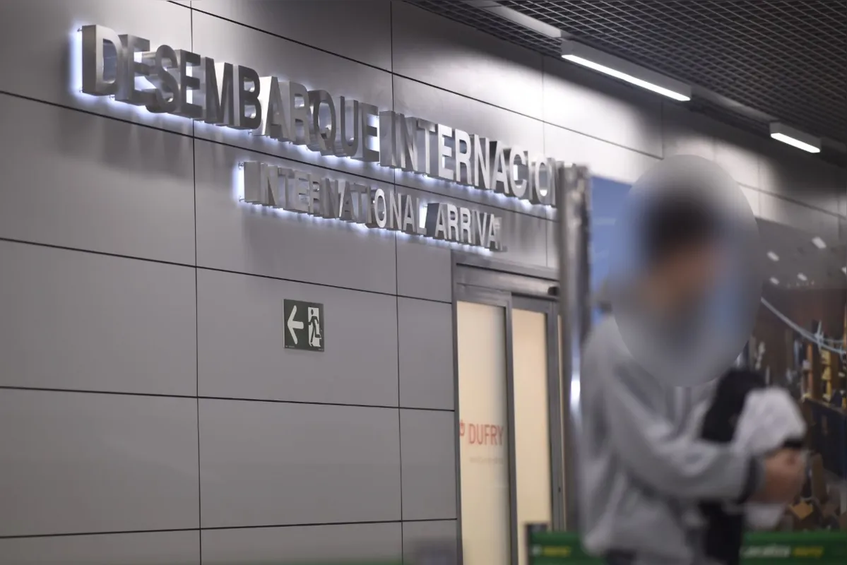 Desembarque ocorreu no aeroporto de Confins, em Minas Gerais  