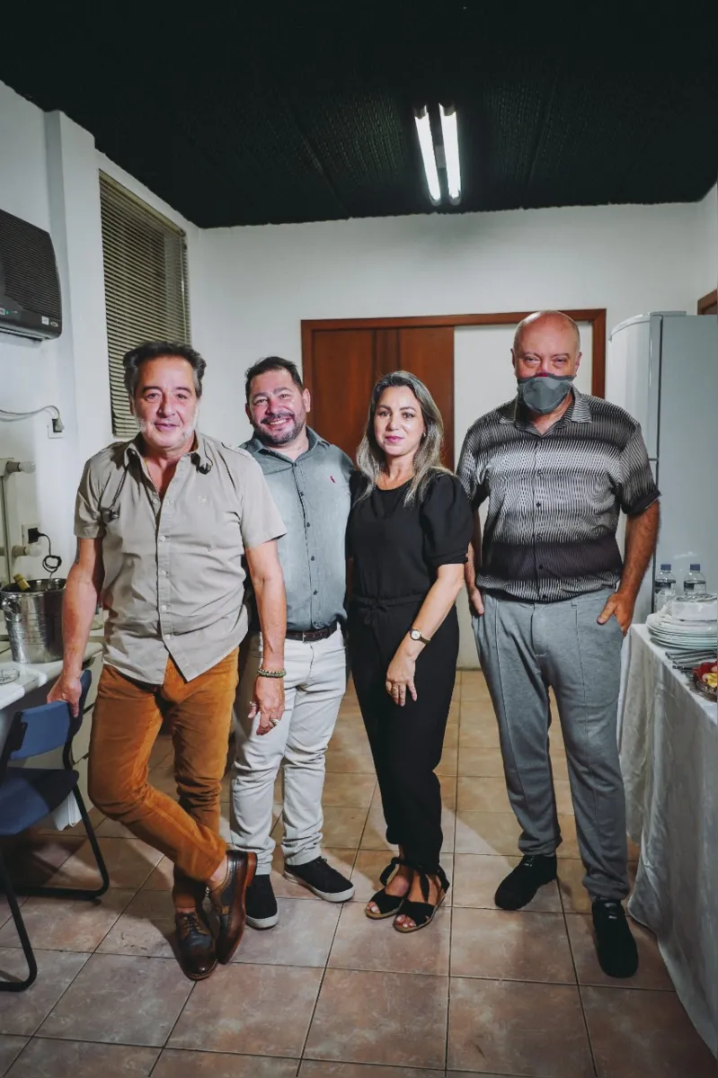 Nasi, Ricardo Vitalino, Leda Maria Silva e Edgard Scandurra