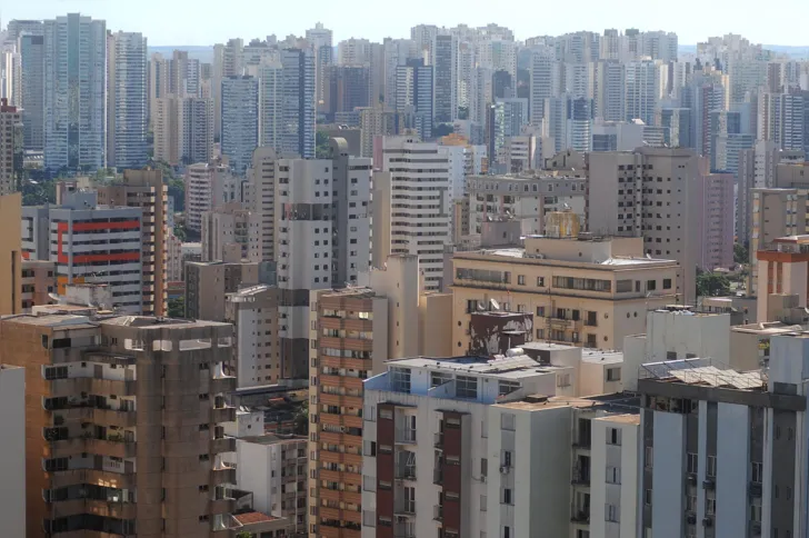 Vista aérea da cidade de Londrina