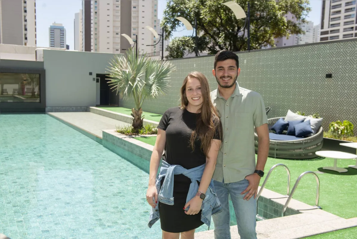 Caroline Bosco e Gustavo Michelato