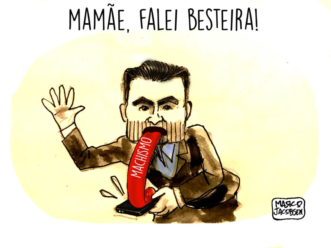Imagem ilustrativa da imagem Charge 07/03/2022